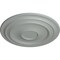 Ekena Millwork Traditional Ceiling Medallion (Fits Canopies up to 5 1/2"), 24 3/8"OD x 1 1/2"P, Primed White CM24TR - alternate 3